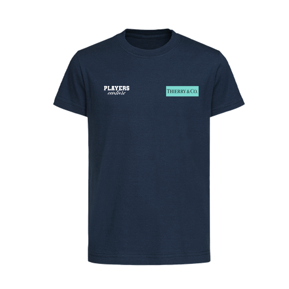 Thierry Henry Logo Players Couture Kids T-Shirt Navy