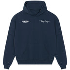 Thierry Henry Script Logo Players Couture Men's Casual Hoodie Navy