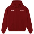 Thierry Henry Script Logo Players Couture Men's Casual Hoodie Red