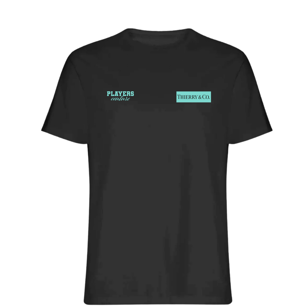 Thierry Henry Logo Players Couture Mens T-Shirt Black
