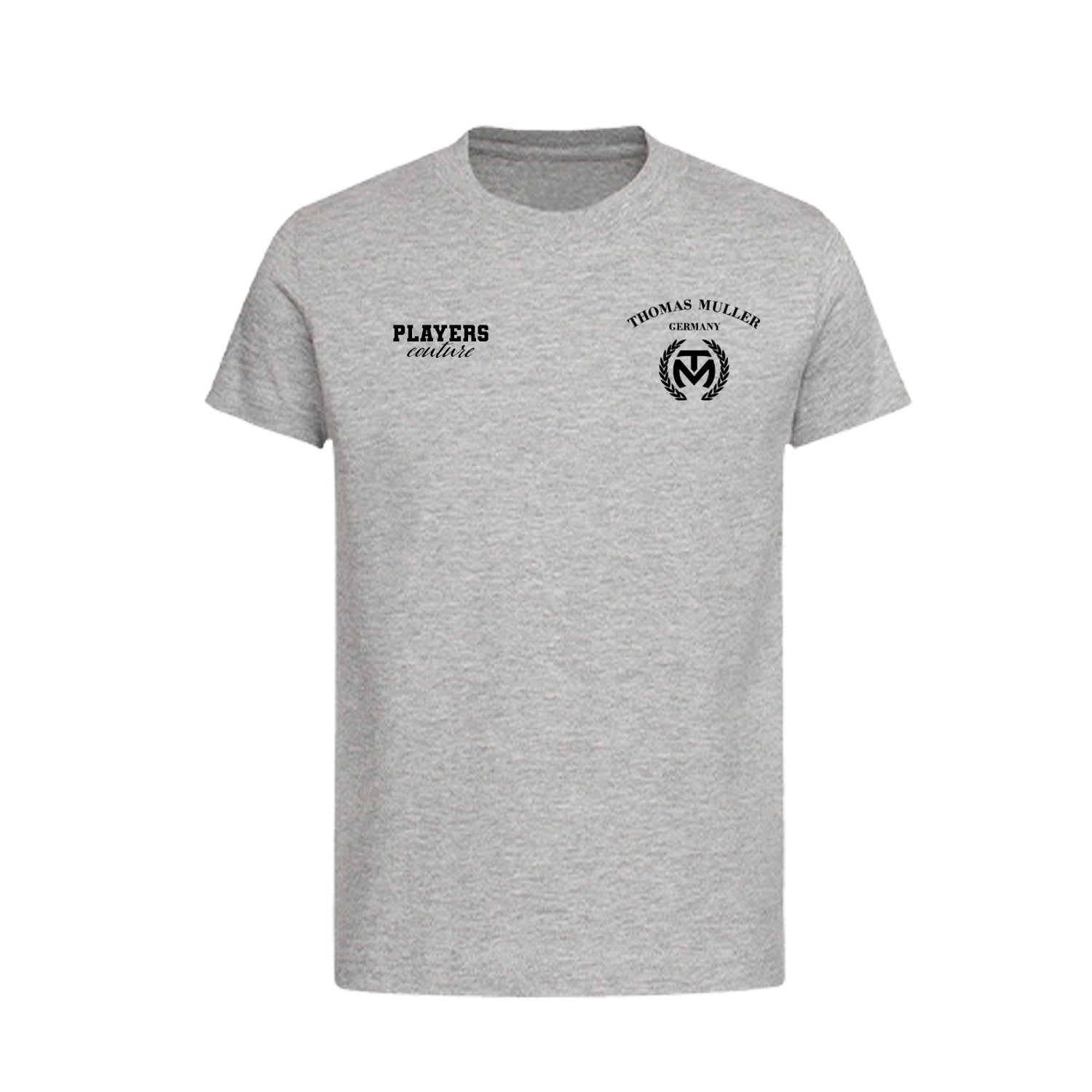 Thomas Muller Logo Players Couture Kids T-Shirt Gray