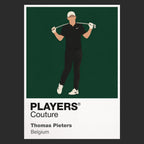 Thomas Pieters Golf Icon Frame - Icon Design (View 15)