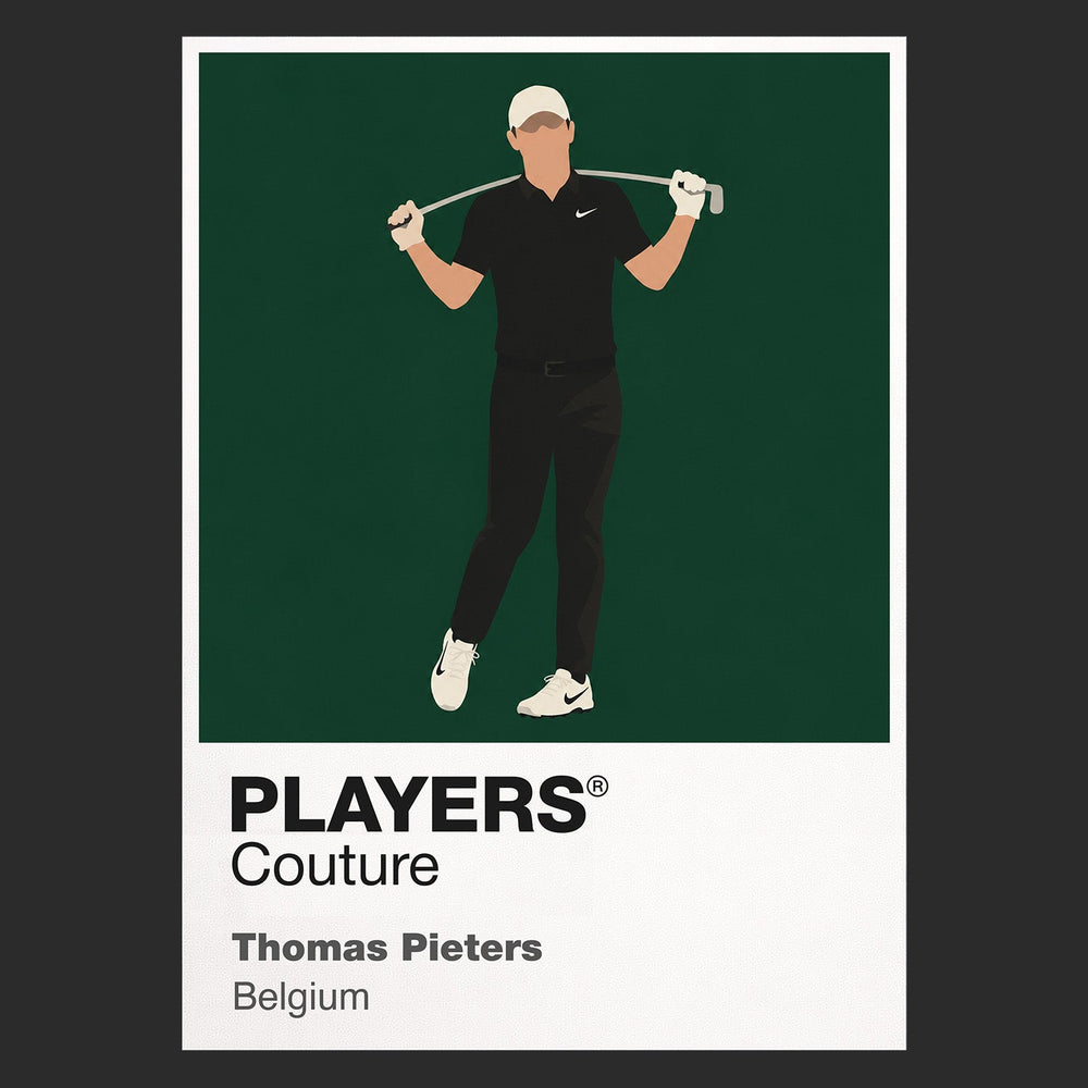 Thomas Pieters Golf Icon Frame Men's Polo Shirt