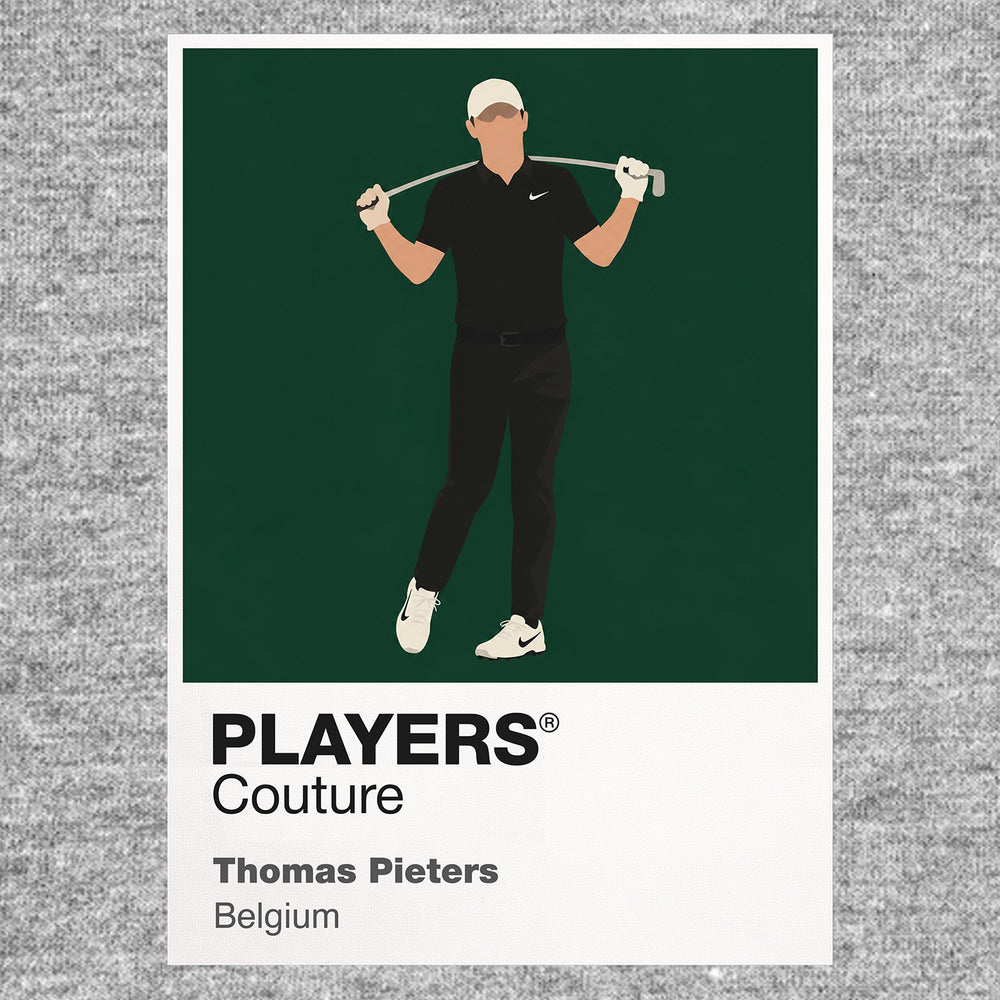 Thomas Pieters Golf Icon Frame - Icon Design (View 12)