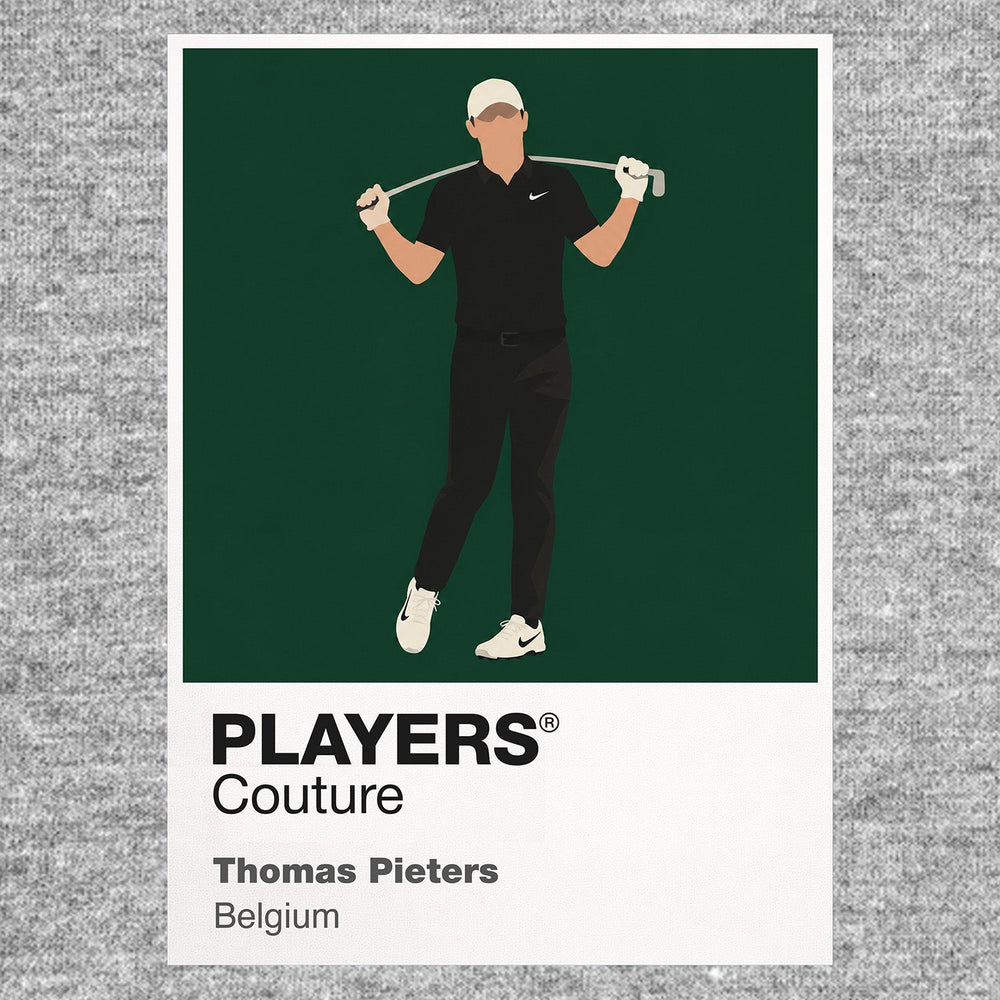 Thomas Pieters Golf Icon Frame Men's Polo Shirt
