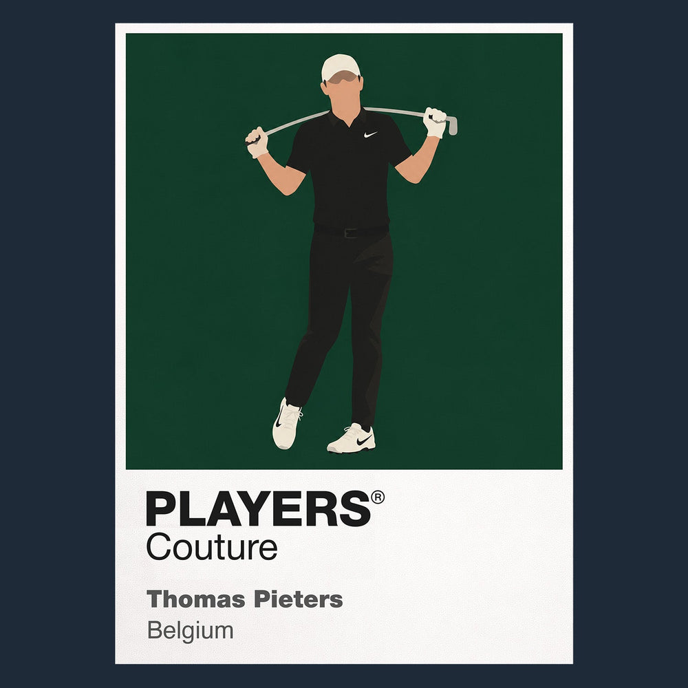 Thomas Pieters Golf Icon Frame Men's Polo Shirt