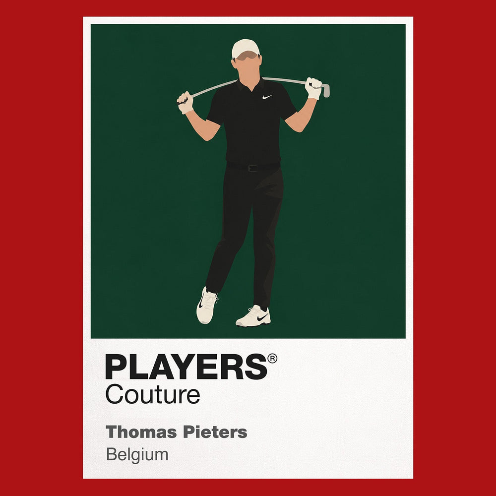Thomas Pieters Golf Icon Frame Men's Polo Shirt