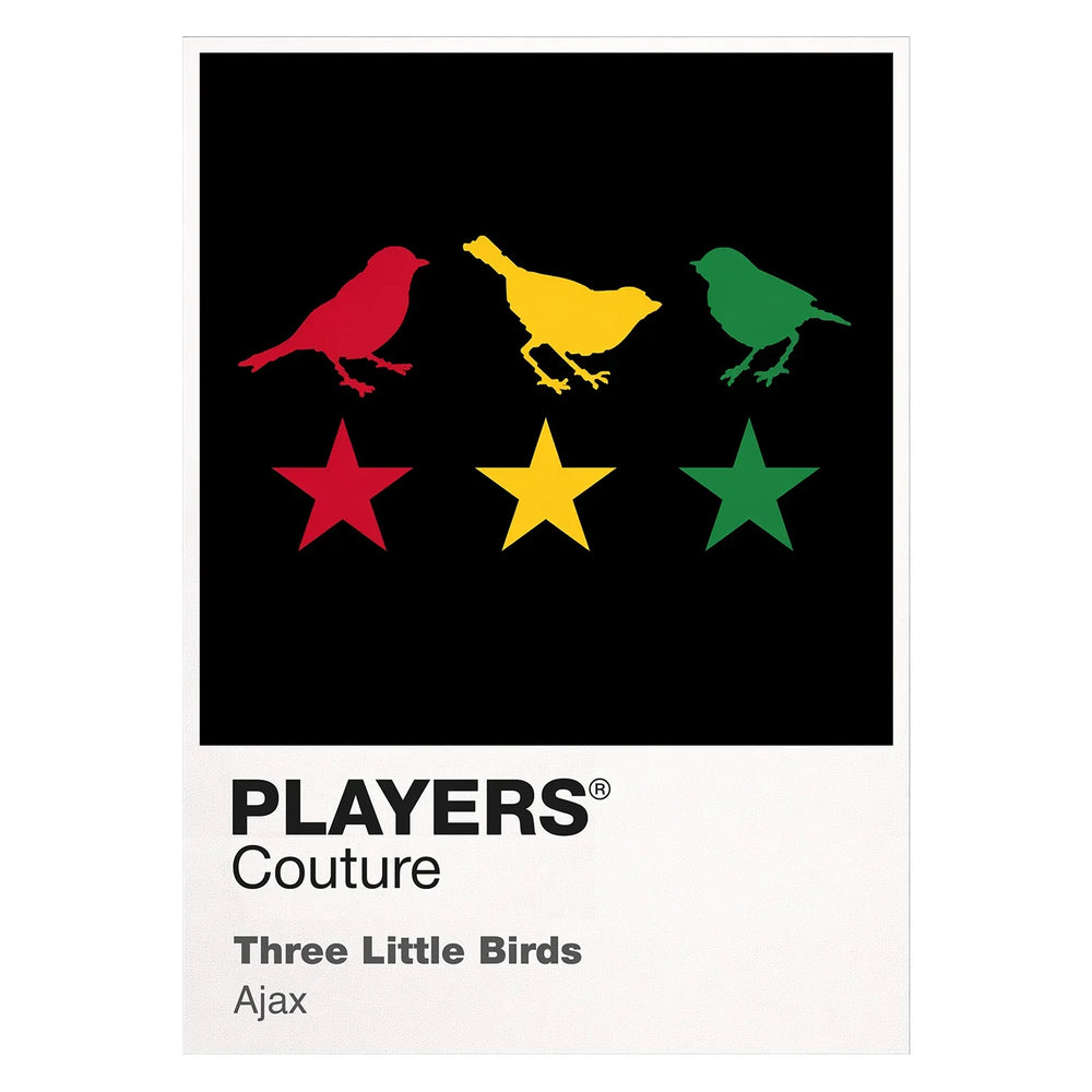 Ajax Three Little Birds Classic Football Shirt Colours Frame Men's T-Shirt