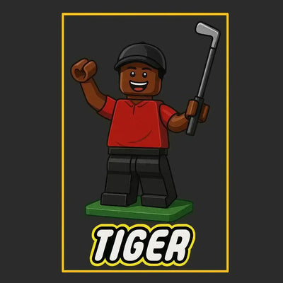 Tiger Woods Toy Logo - Icon Design (View 8)