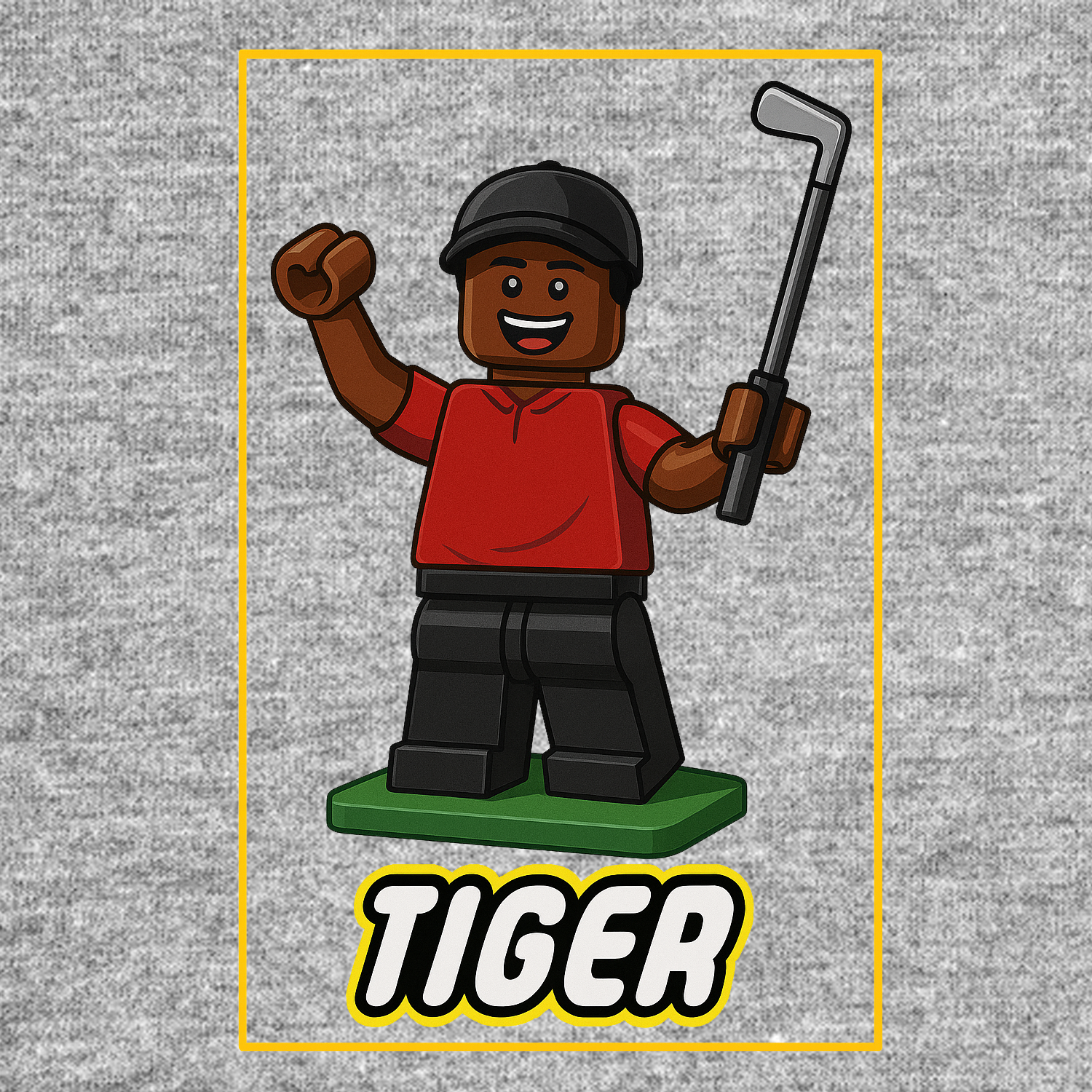 Tiger Woods Toy Logo Players Couture Mens T-Shirt