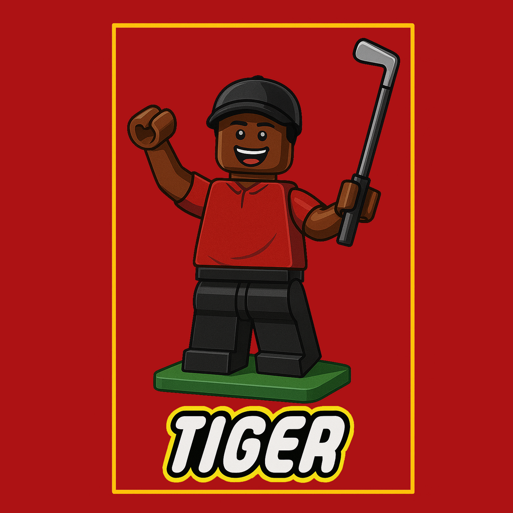 Tiger Woods Toy Logo Players Couture Mens T-Shirt