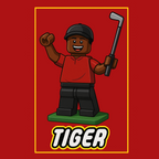 Tiger Woods Toy Logo Players Couture Kids Hoodie