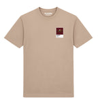 Tiger Roll horse racing T-shirt – mens desert sand tshirt view