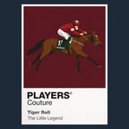 Tiger Roll horse racing hoodie – navy view