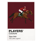 Tiger Roll horse racing T-shirt – white view