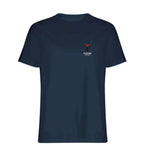Tiger Woods 8 Bit t-shirt – navy men's t-shirt featuring the Tiger Woods 8 Bit Players Couture logo