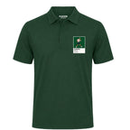 Tiger Woods Amateur Golf Icon Frame Men's Polo Shirt