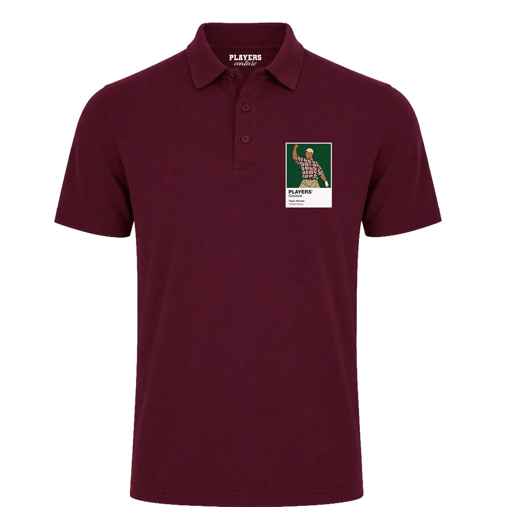 Tiger Woods Ryder Cup Golf Icon Frame Men's Polo Shirt