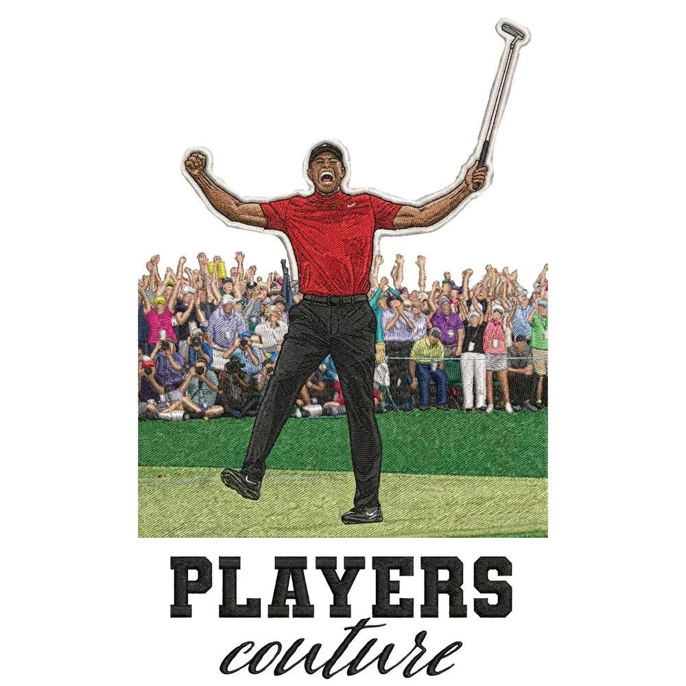 Tiger Woods Scene Players Couture Mens T-Shirt