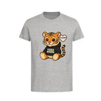 Tiger Woods Tiger Logo Players Couture Kids T-Shirt Gray