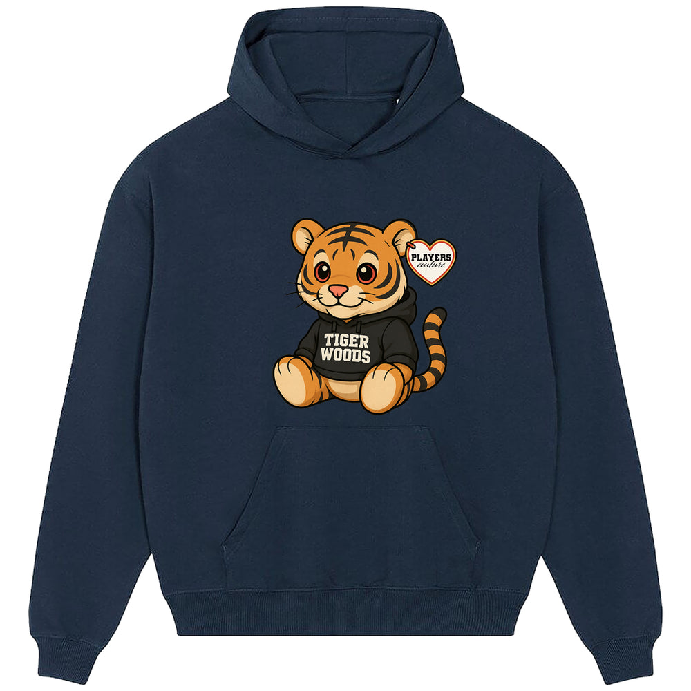 Tiger Woods Tiger Logo Players Couture Men's Casual Hoodie Navy