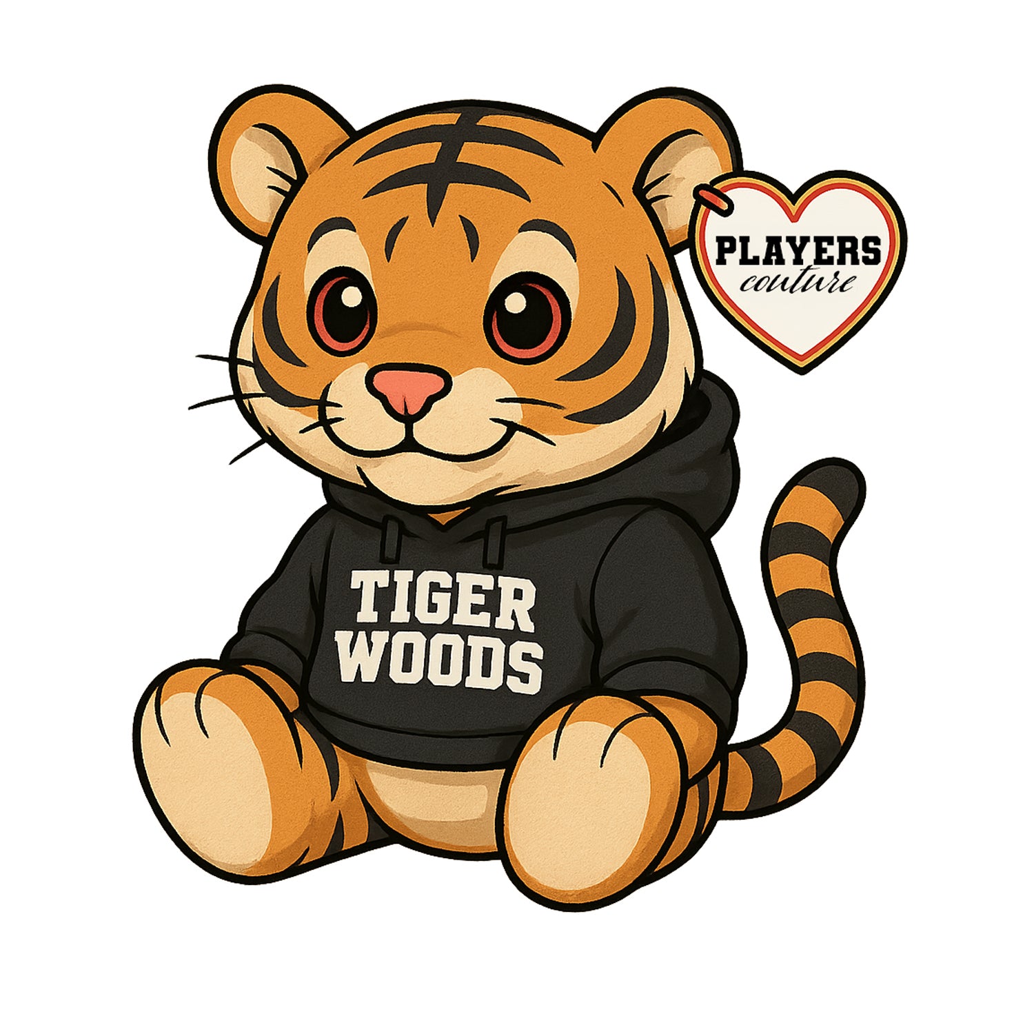 Tiger Woods Tiger Logo Players Couture Kids Hoodie