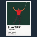 Tiger Woods 2019 Masters Golf Icon Frame Men's Polo Shirt