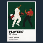 Tiger Woods 2005 Masters Golf Icon Frame Men's Polo Shirt
