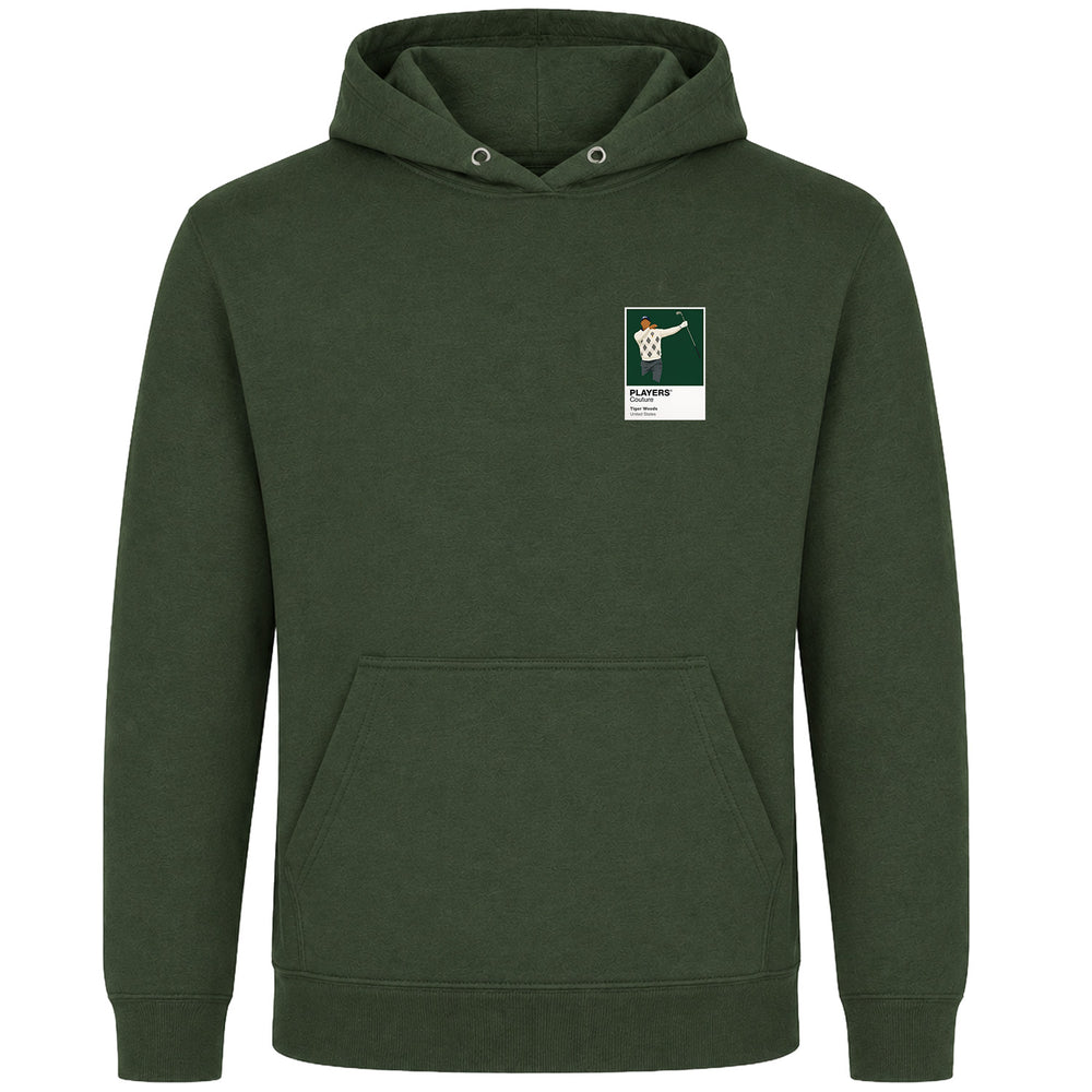 Tiger Woods Club Twirl Golf Icon Frame Men's Hoodie