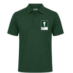 Tiger Woods Not Sunday Red Golf Icon Frame Men's Polo Shirt