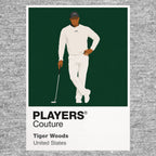 Tiger Woods Not Sunday Red Icon Frame Men's T-Shirt