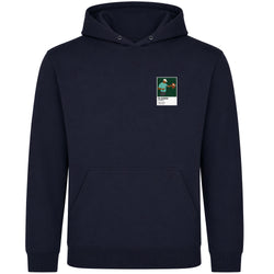 Tiger Woods Frank Headcover Golf Icon Frame Men's Hoodie - Navy