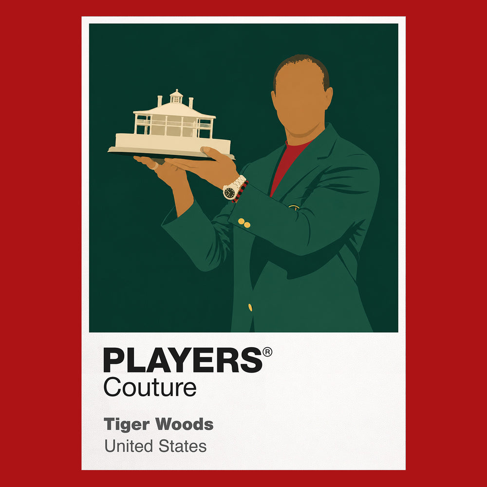 Tiger Woods Masters Golf Icon Frame Men's T-Shirt