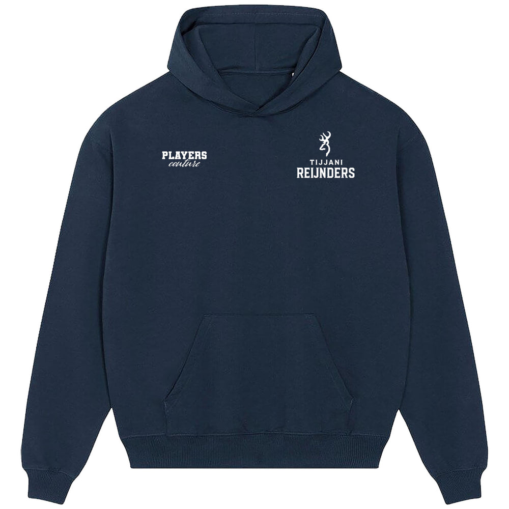 Tijjani Reijnders Logo Players Couture Men's Casual Hoodie Navy