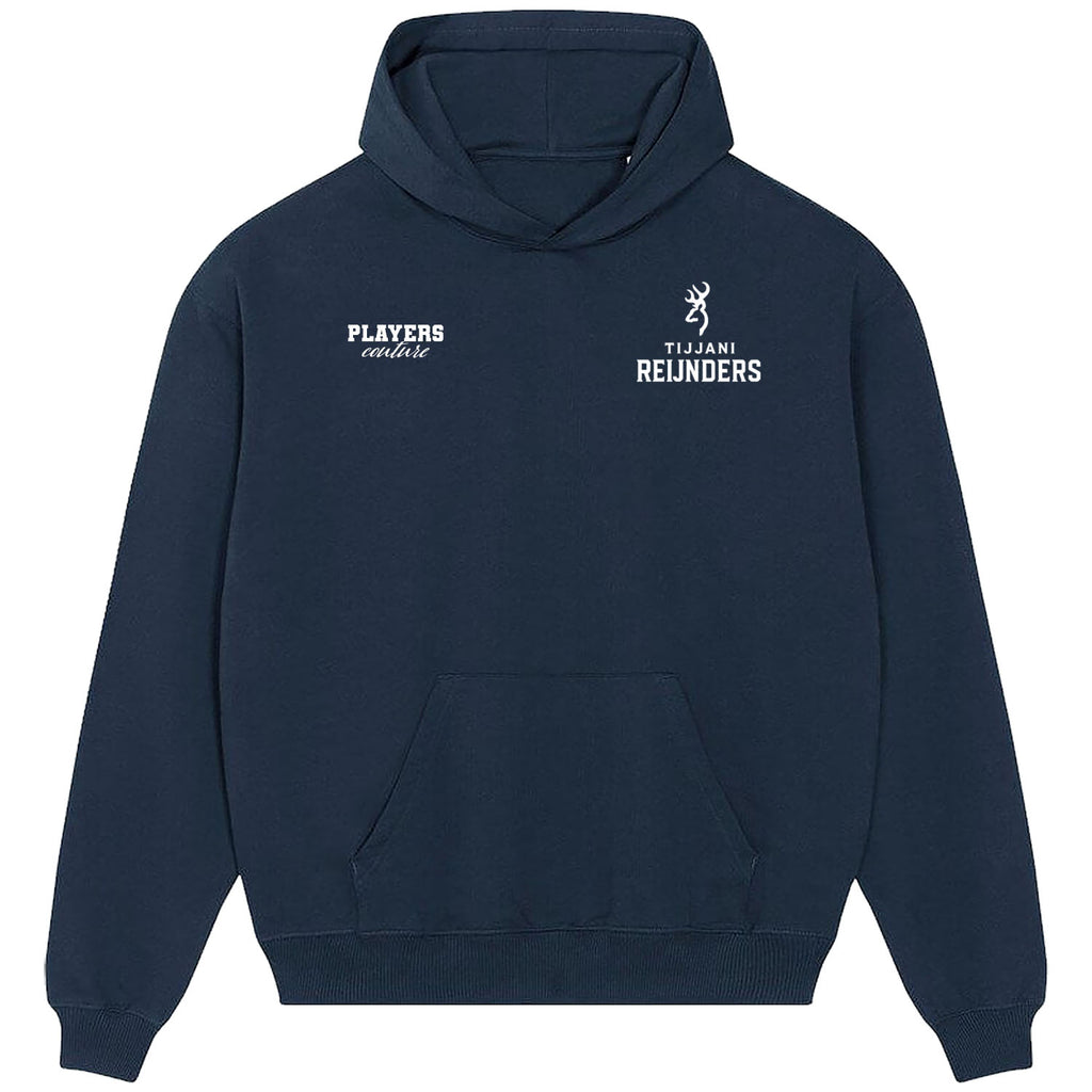 Tijjani Reijnders Logo Players Couture Men's Casual Hoodie Navy