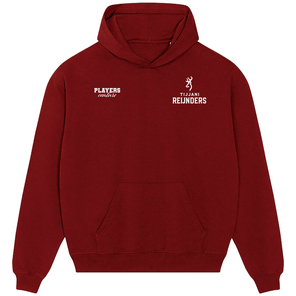 Tijjani Reijnders Logo Players Couture Men's Casual Hoodie Red