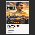 Tim Cahill Australia Atlas Frame artwork by Players Couture