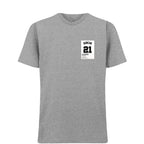 Tim Duncan 21 White t-shirt – grey men's t-shirt featuring the Tim Duncan 21 White Players Couture logo