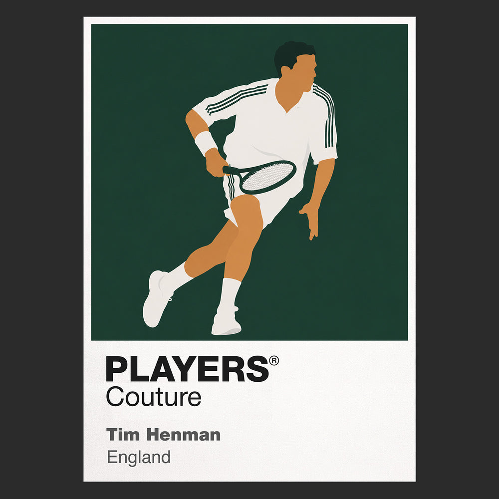 Tim Henman Tennis Icon Frame Men's T-Shirt