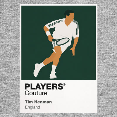 Tim Henman Tennis Icon Frame - Icon Design