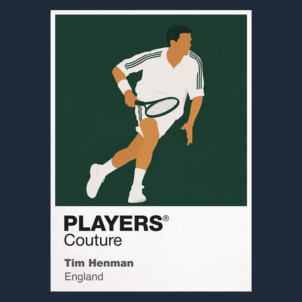 Tim Henman Tennis Icon Frame Men's T-Shirt