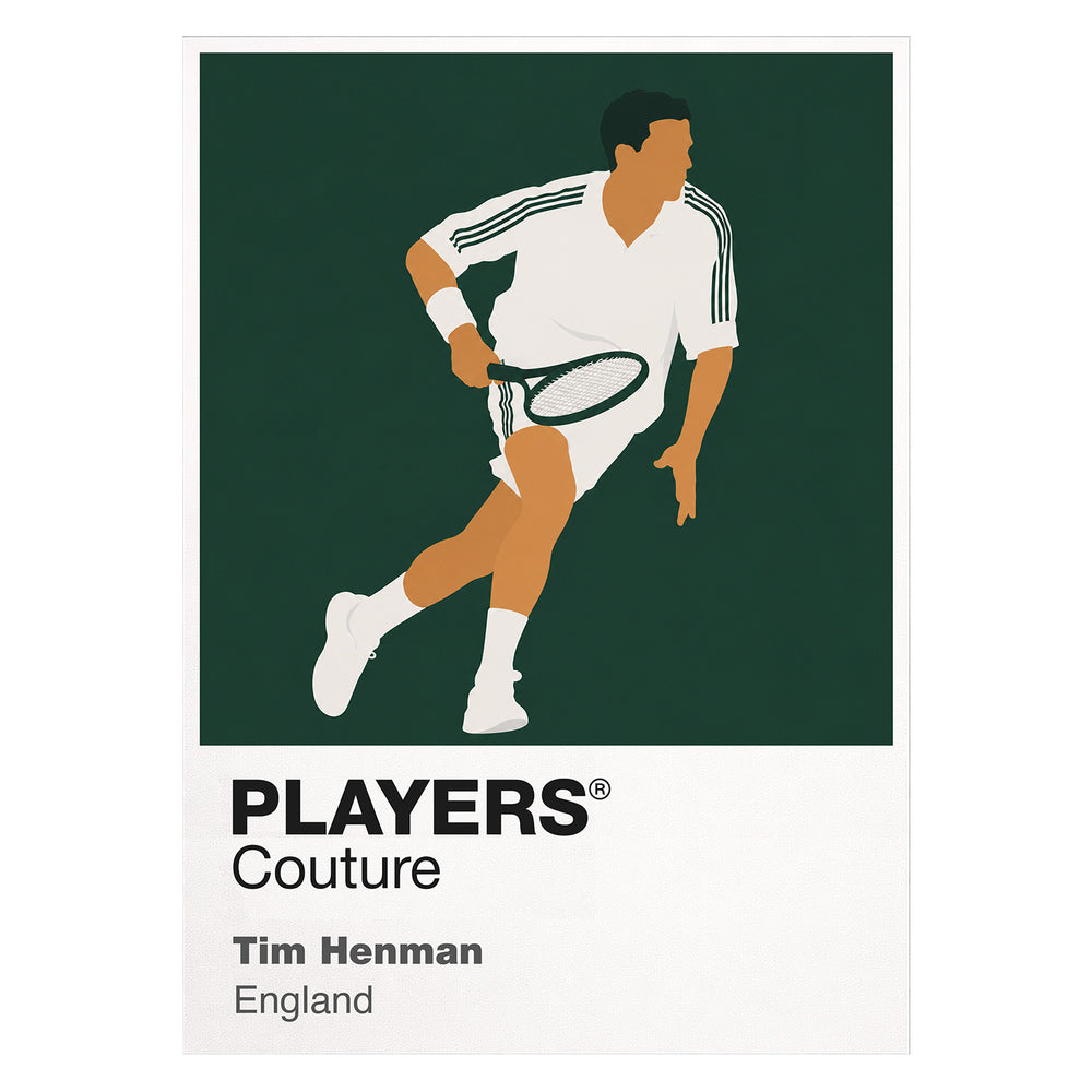 Tim Henman Tennis Icon Frame Men's T-Shirt