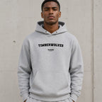 Timberwolves name-print hoodie - grey