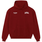 Tom Aspinall hoodie – red men's hoodie featuring the Tom Aspinall Players Couture logo