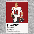 Tom Brady Buccaneers American Football Icon Frame Men's T-Shirt