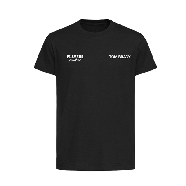 Tom Brady Logo Players Couture Kids T-Shirt Black