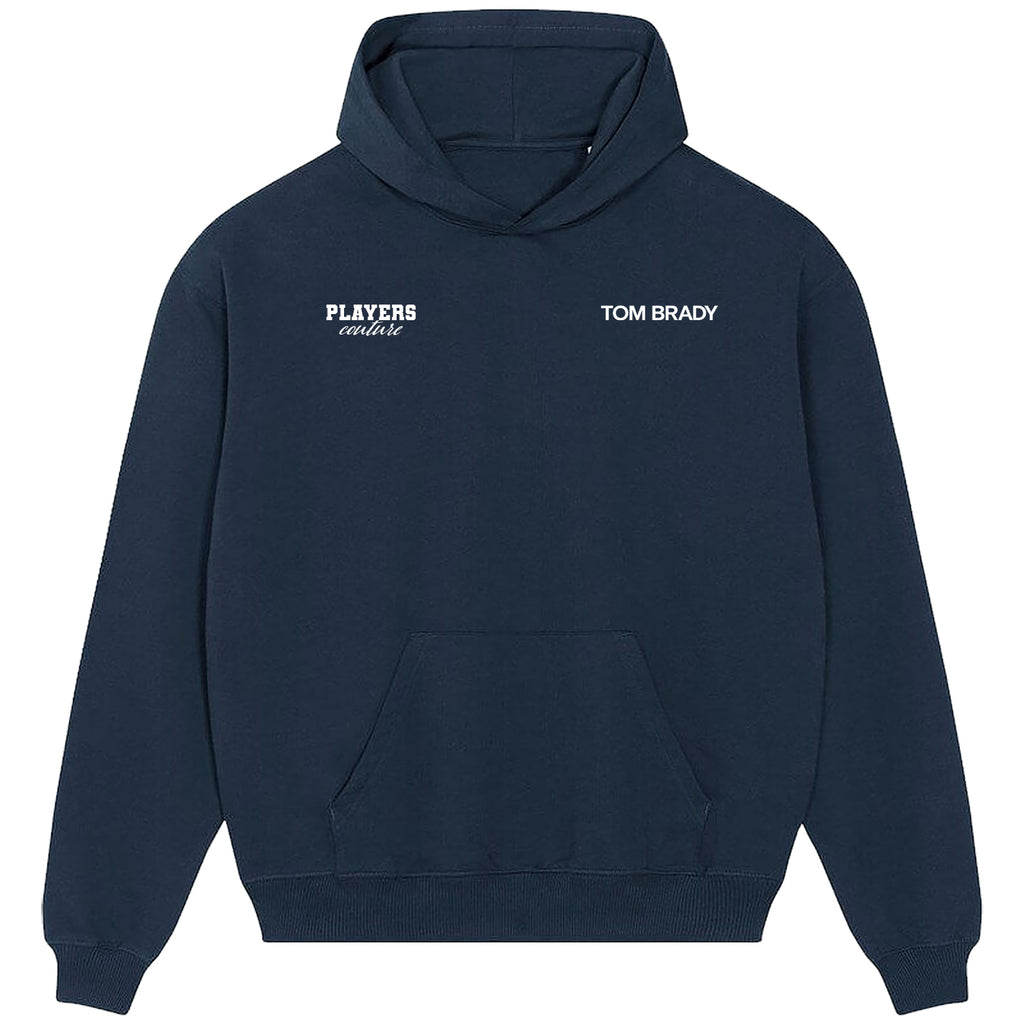 Tom Brady Logo Players Couture Men's Casual Hoodie Navy