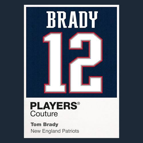 Tom Brady 12 Patriots Jersey Frame - Icon Design
