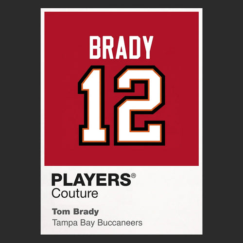 Tom Brady 12 Tampa Bay Jersey Frame - Icon Design