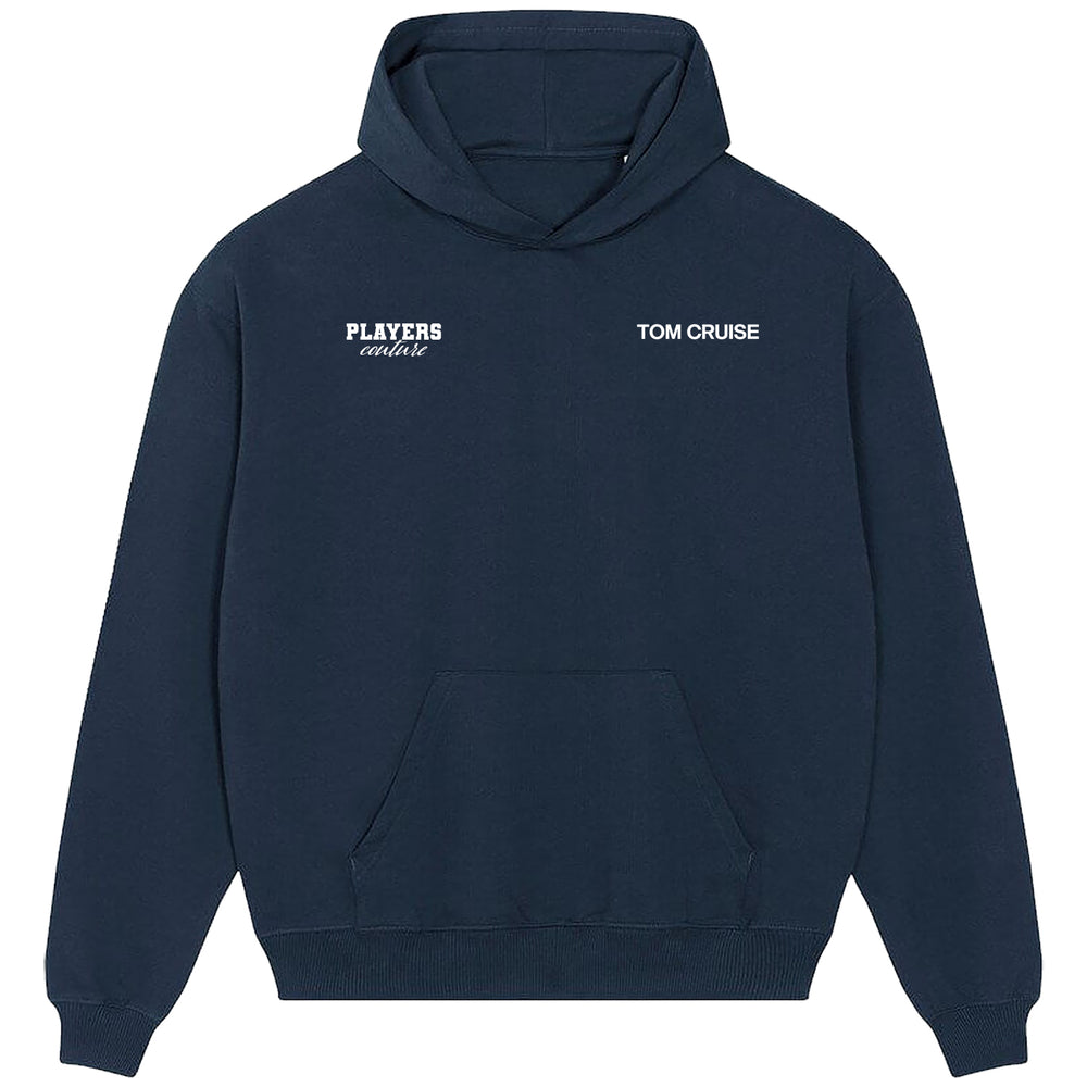 Tom Cruise Logo Players Couture Men's Casual Hoodie Navy